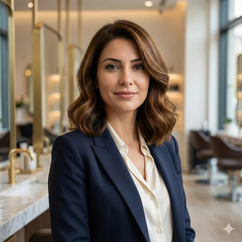 Salon yöneticisi Selin